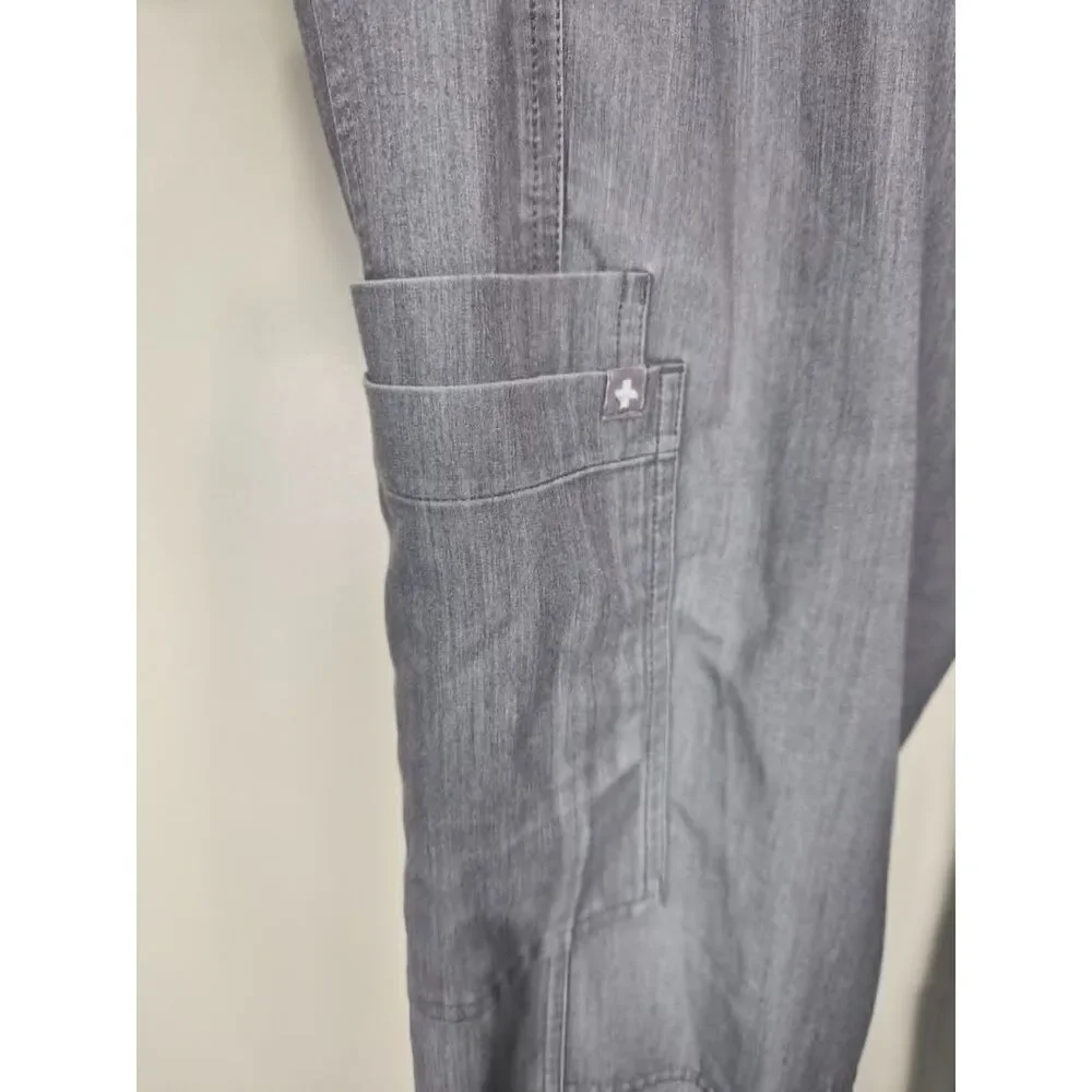 FIGS Mens Technical Collection Axim Graphite Cargo Scrub Pants T2001